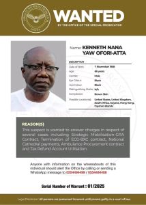 Ghana's Former Finance Minister Ken Ofori-Atta Declared Wanted Again