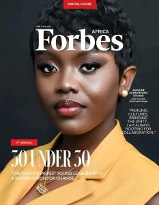 Ghanaian Singer Gyakie appears in Forbes Africa's 30 Under 30 List