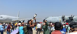 Emergency crews respond near runway after Air India Boeing 787 crashes on takeoff in Ahmedabad.