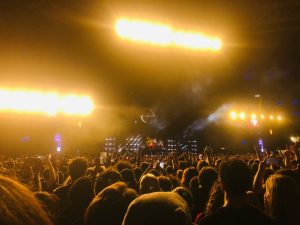 Oasis performs their first reunion show in 16 years at Cardiff's Principality Stadium, marking the launch of their 2025 world tour.