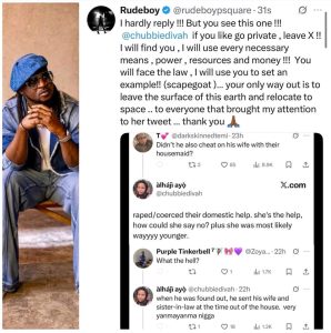 Rudeboy of P-Square Responds to a lady making serious allegations against him