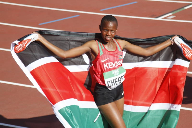 Beatrice Chebet smashes her own 5,000m women’s world record