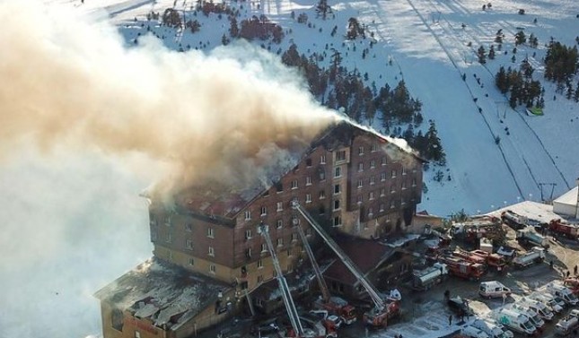 Turkey: 76 people killed in hotel fire at ski resort