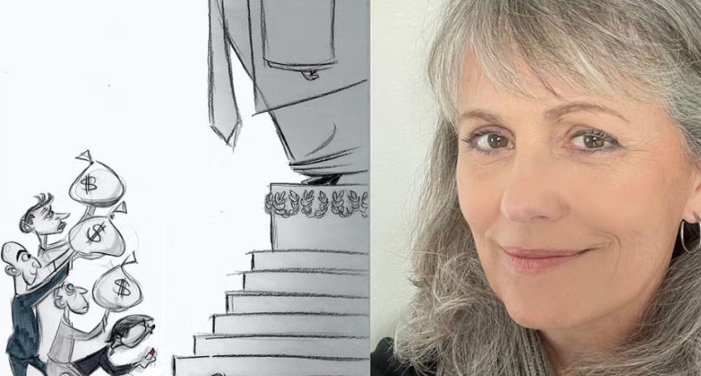 Ann Telnaes Cartoonist of Washington Post Quits After Bezos Satire Is Rejected