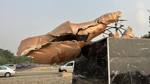 Ghana: Statue of ex-President Akufo-Addo destroyed