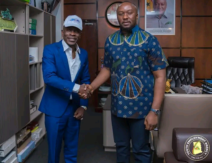 Politician Basintale Meets Musician Shatta Wale For A Collaboration