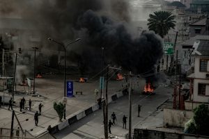 Protesters clash with police in Lomé, Togo, amid unrest over constitutional reforms favoring President Faure Gnassingbé.