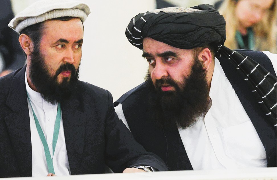 Russia becomes the first country to recognize the Taliban government in Afghanistan, raising concerns about human rights and regional stability.