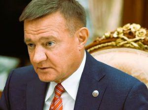 Portrait of Roman Starovoit, Russia’s former transport minister, who was found dead following his dismissal by President Putin.