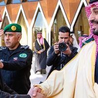 Saudi and Syrian officials at the investment forum signing major bilateral agreements aimed at rebuilding Syria’s economy. Ask ChatGPT