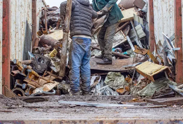 In Zimbabwe metal scrap collecting is reducing environmental pollution