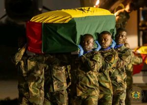 Chief of Staff Leads Government Delegation to Receive Remains of Late Ministers and Others