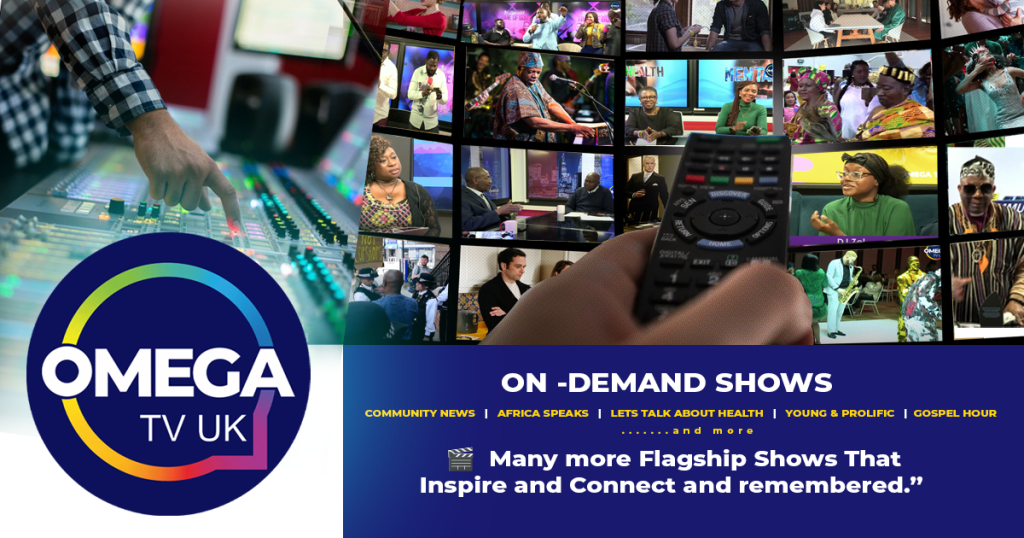 Omega TV UK On-Demand – Stream Christian talk shows, African cultural programmes, and diaspora discussions
