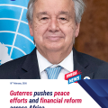 UN Chief Calls for Peace and Financial Reform in Africa