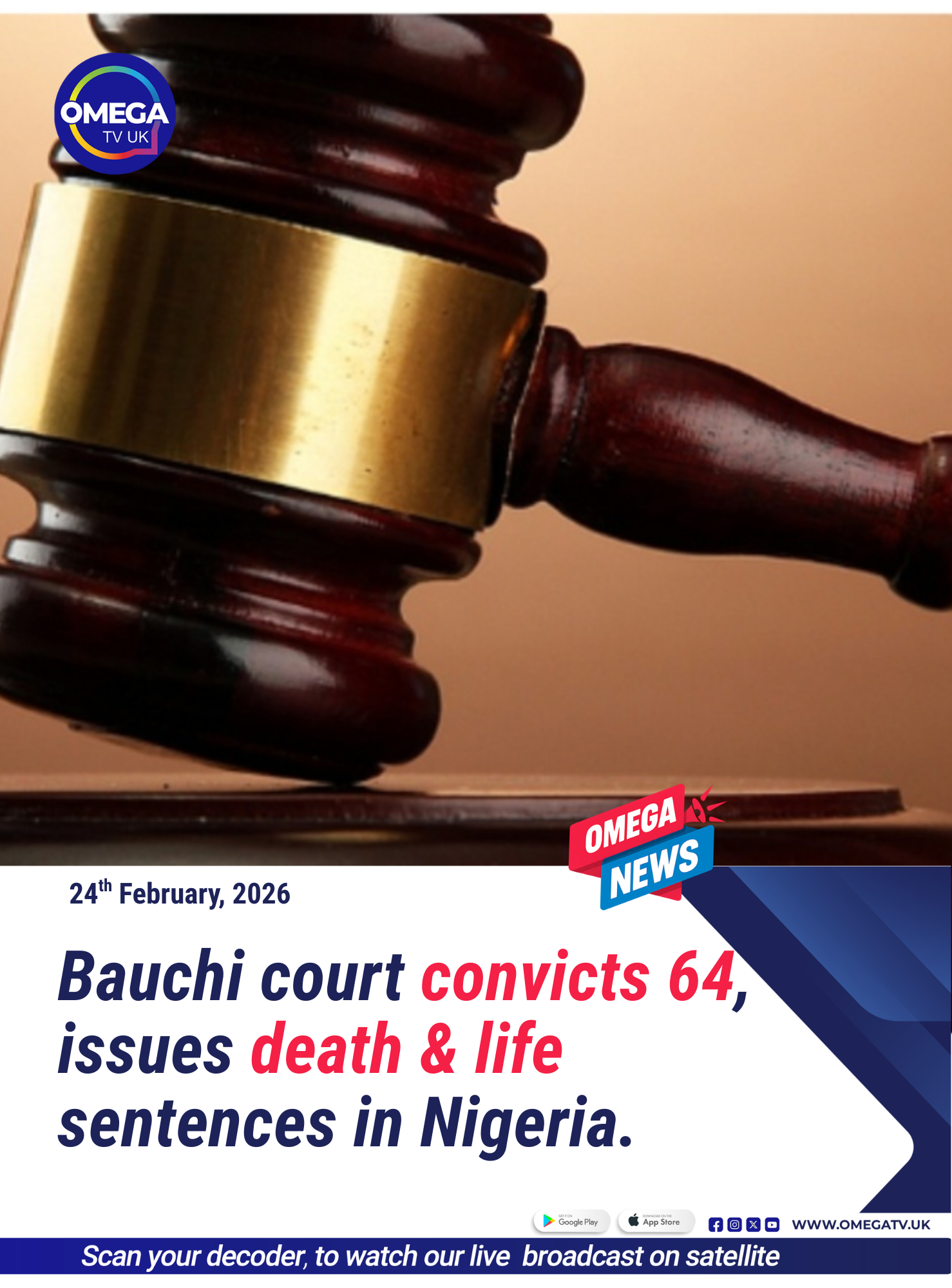 Bauchi State Court Secures 64 Convictions in 51 Criminal Trials