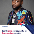 Custody Dispute Deepens as Davido Drops Case, Law Firm Fires Back