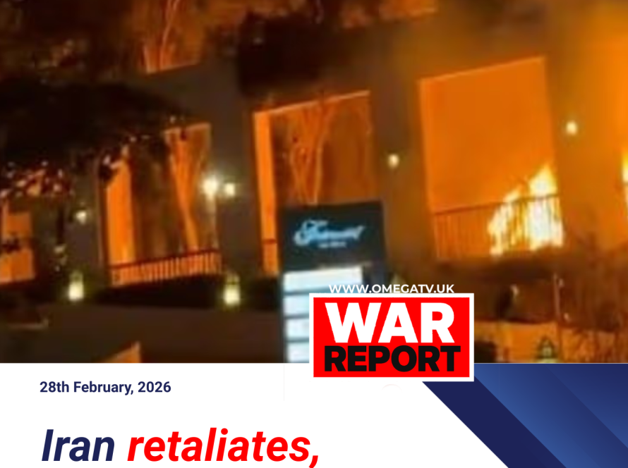 Iran retaliates, missile strikes rock Gulf cities and Israel.