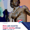 Rema Breaks African Billboard World Albums Record