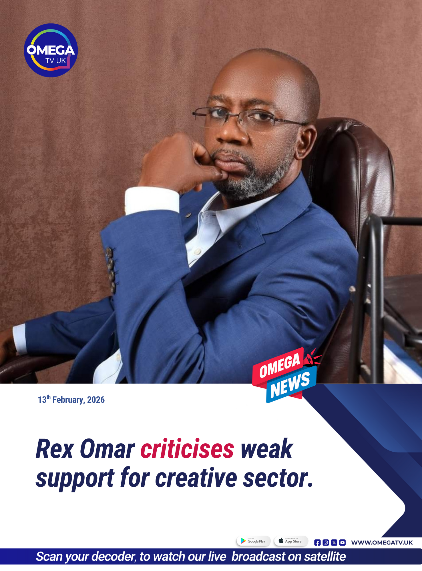 Rex Omar criticises government inaction