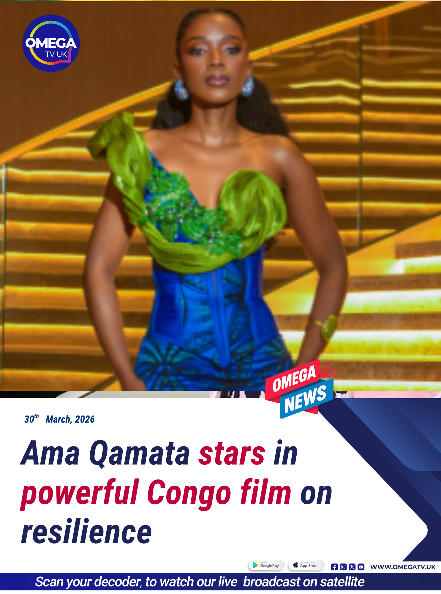 Ama Qamata stars in powerful Congo film on resilience