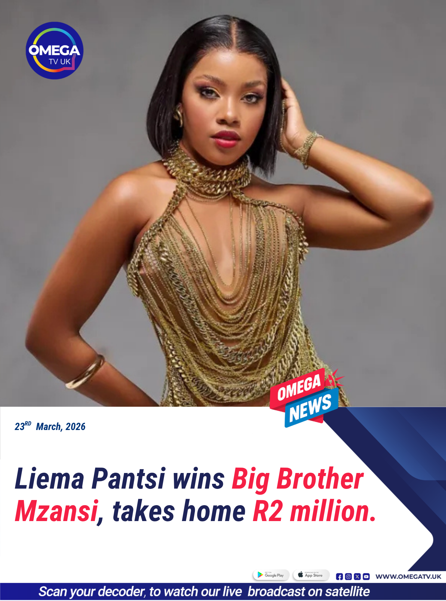 Liema Pantsi Wins Big Brother Mzansi, Claims R2 Million Prize