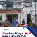 UN chief condemns killing of UNICEF worker in DR Congo strike