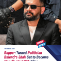 Rapper-Turned Politician Balendra Shah Set to Become Nepal’s Next PM After Election Landslide.