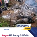 Kenyan Lawmaker Among Six Dead in Helicopter Crash