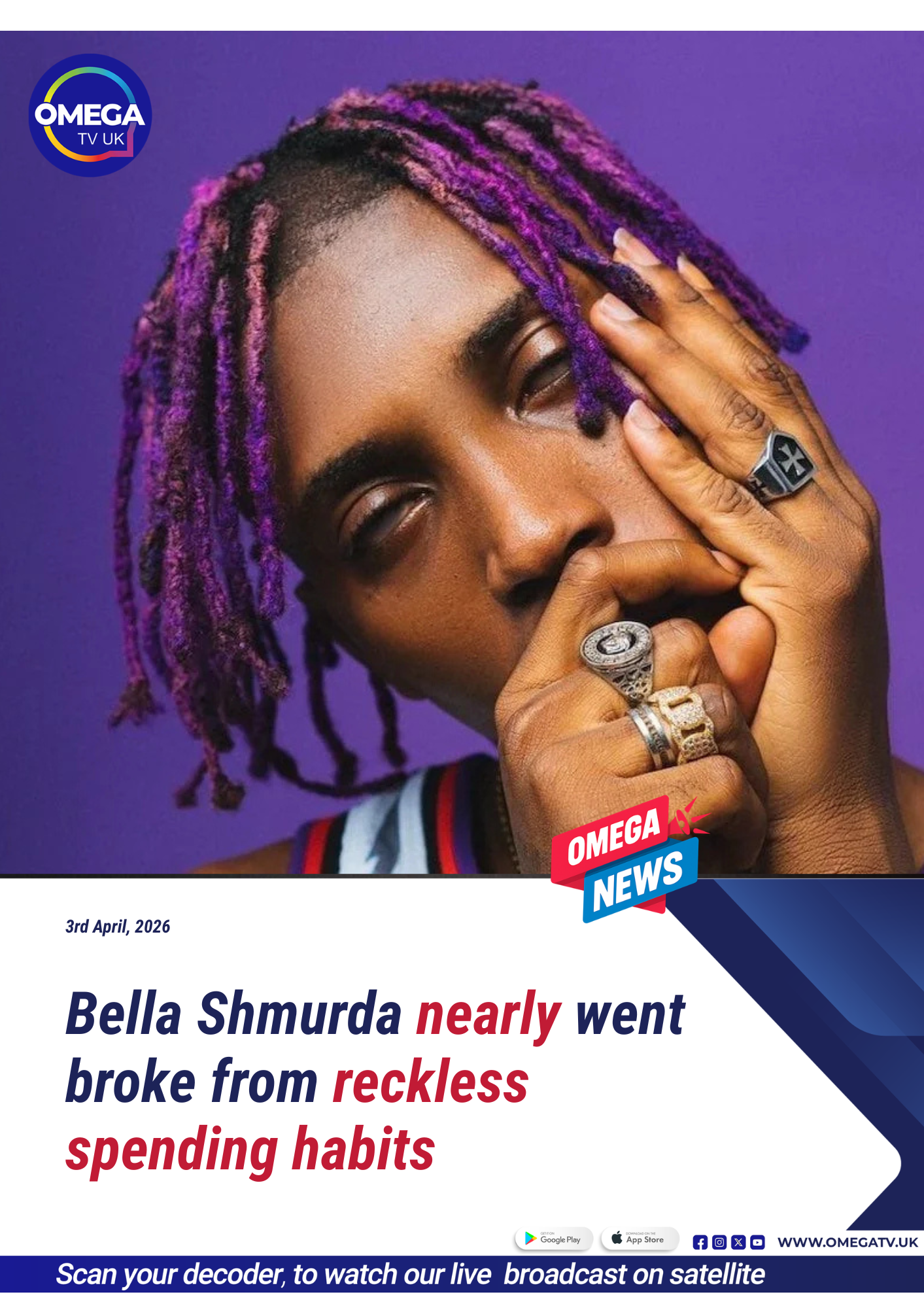 Bella Shmurda nearly went broke from reckless spending habits