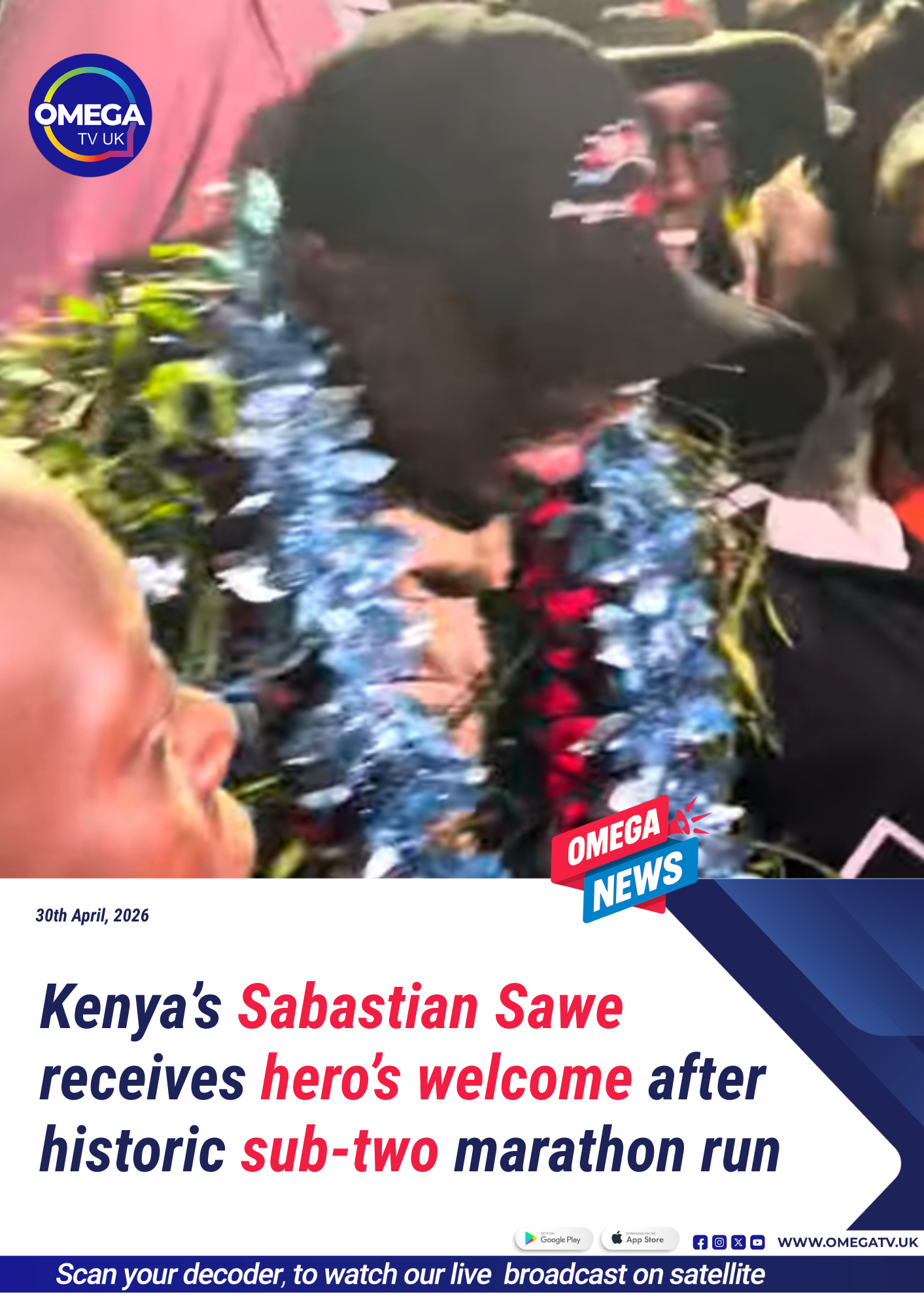 Kenya’s Sabastian Sawe