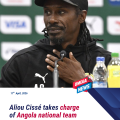 Shock appointment as Aliou Cissé takes charge of Angola national team