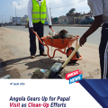 Clean-up, preparations underway in Angola ahead of Papal visit