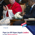 Pope Leo challenges Angola’s leaders to break ‘extractivism’