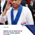 Philippines’ ex-president Duterte to face ICC trial for crimes against humanity