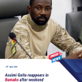 Assimi Goïta reappears in Bamako after weekend attacks