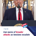 Tehran warns of ‘broader’ attacks after Trump says US will hit Iran ‘extremely hard’ in coming weeks
