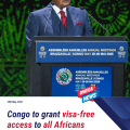 Congo to Scrap Visa Requirements for All Africans from 2027
