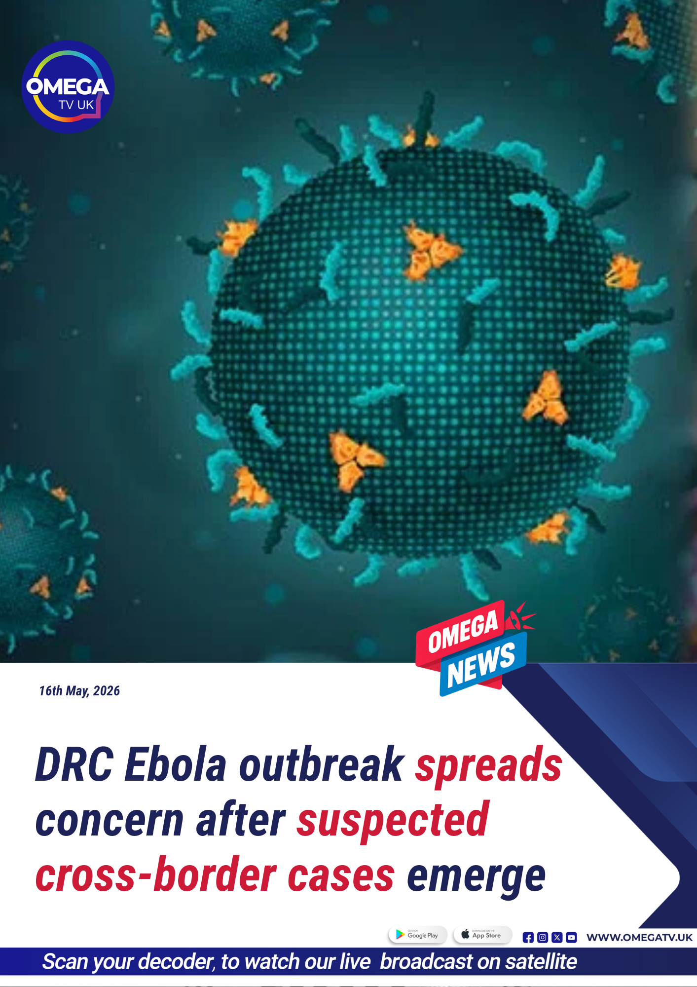 DRC Ebola outbreak spreads concern after suspected cross-border cases emerge