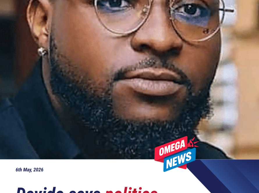 Davido insists politics won’t stop him from performing music