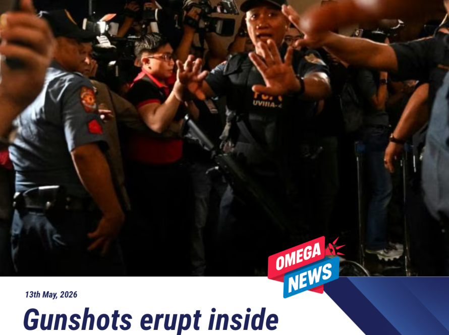 Gunshots erupt inside Philippine Senate amid ICC arrest standoff involving Dela Rosa