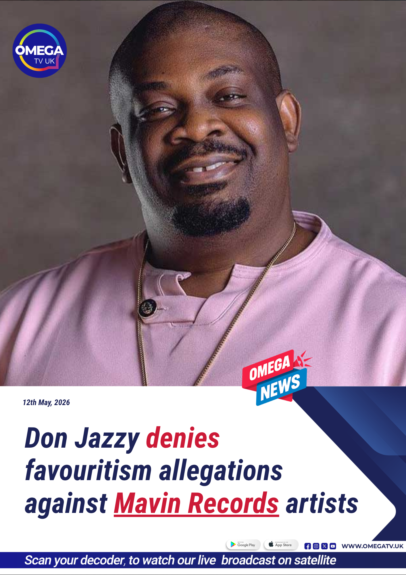 Don Jazzy denies favouritism allegations against Mavin Records artists