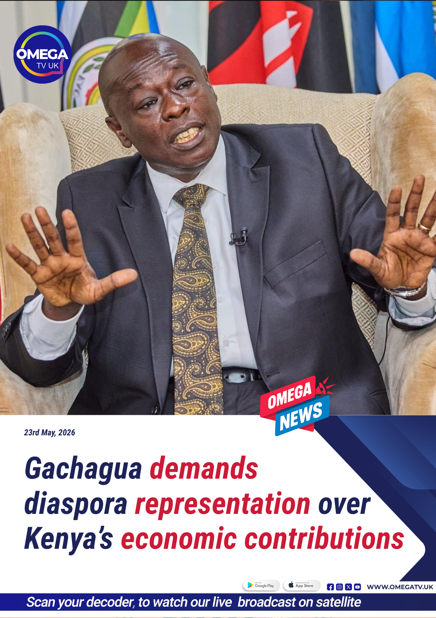 Gachagua demands diaspora representation over Kenya’s economic contributions