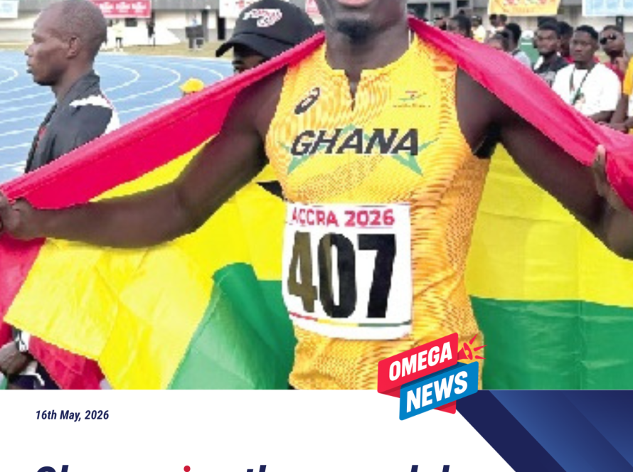 Ghana wins three medals and reaches 4x100m relay final