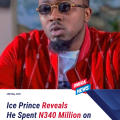 Ice Prince Reveals He Spent N340 Million on Cannabis