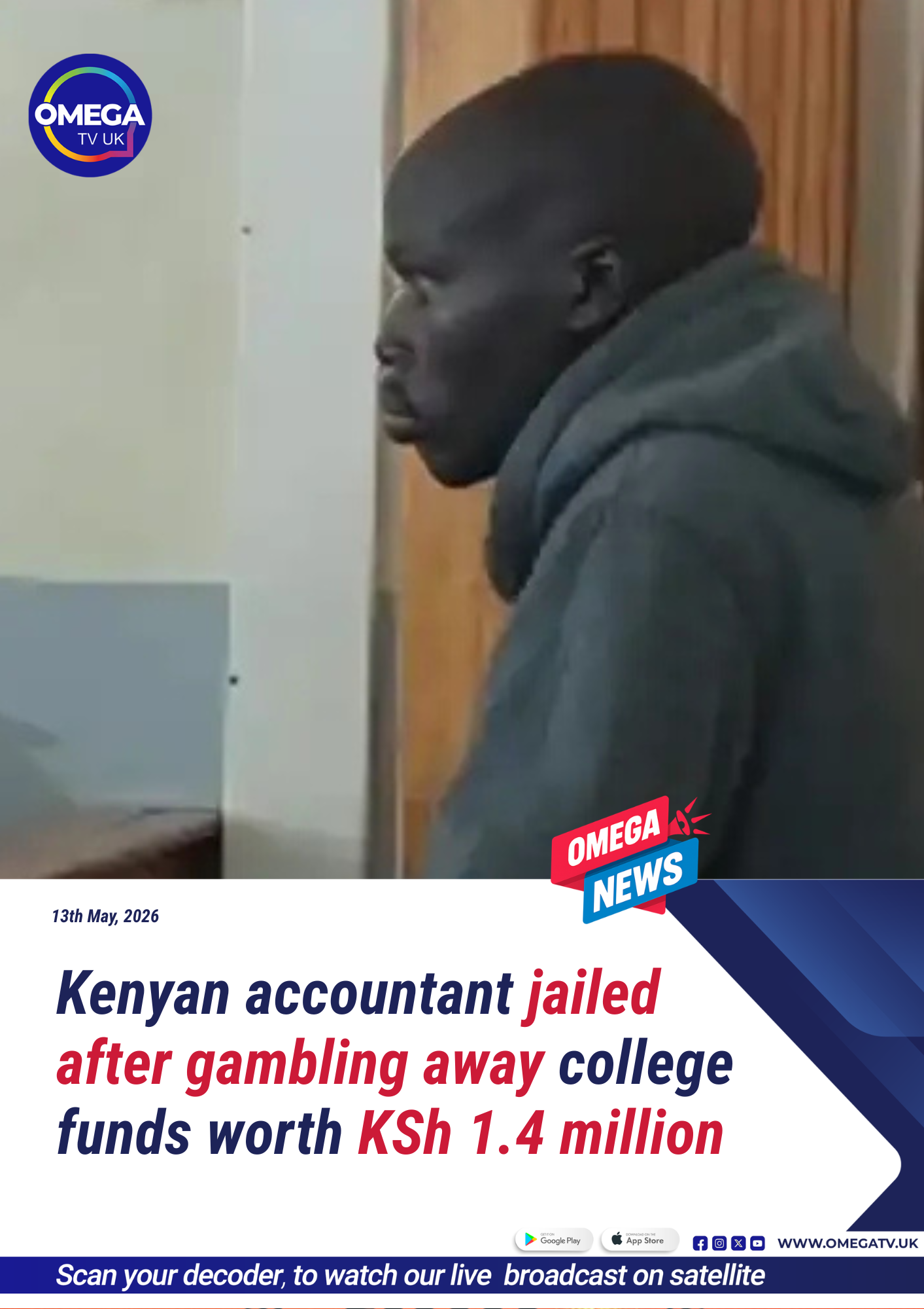 Kenyan accountant jailed after gambling away college funds worth KSh 1.4 million