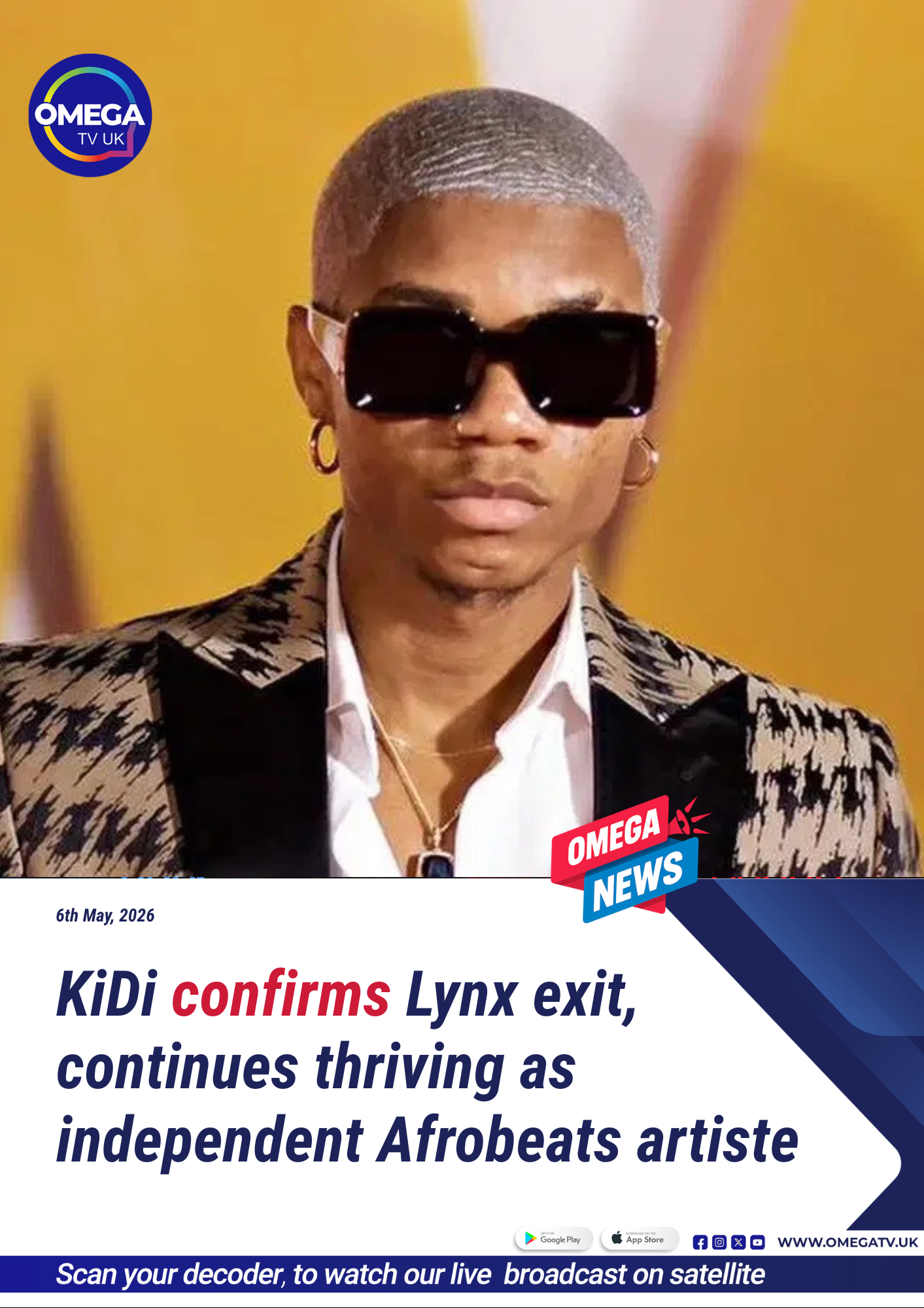 KiDi leaves Lynx Entertainment, begins independent career with continued musical success