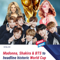 Madonna, Shakira and BTS to Headline Historic World Cup Final Halftime Show