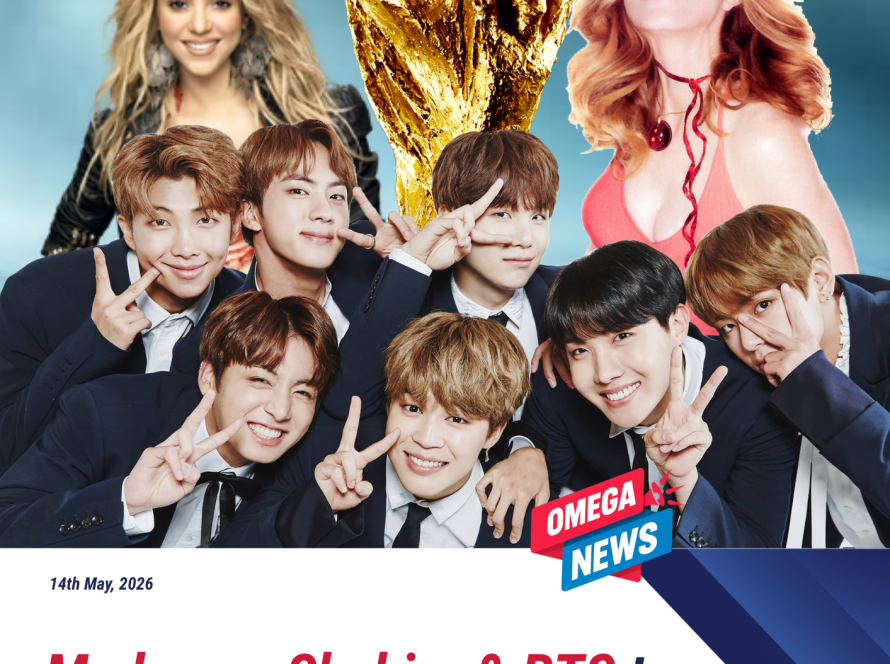Madonna, Shakira and BTS to headline historic World Cup halftime show