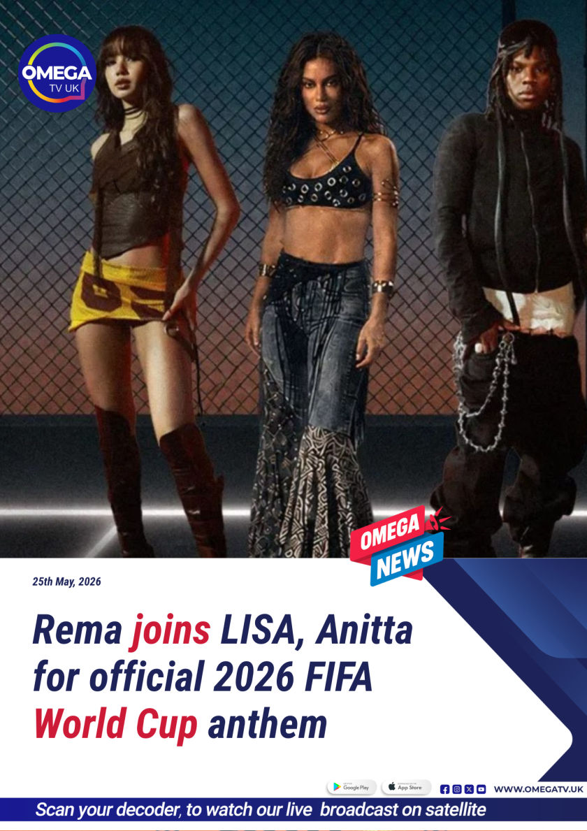 Rema joins LISA, Anitta for official 2026 FIFA World Cup anthem