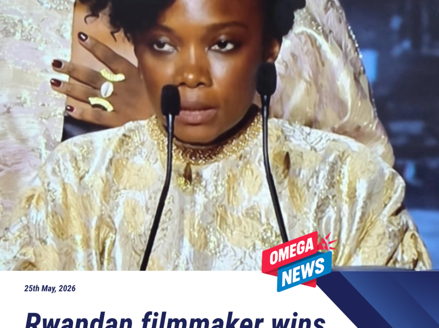 Rwandan filmmaker wins prestigious Cannes Caméra d'Or award for Ben'Imana debut